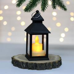 Сувенир с подсветкой ˮТаинственный фонарьˮ 5,7*14 см, Черный (работает от батареек LR44*3) в строительных магазинах СтройГрад