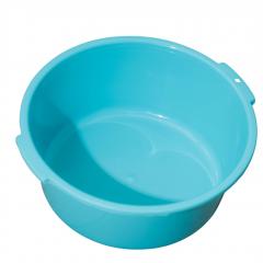 Таз 10л 37х35х15см круг, цвет микс в строительных магазинах СтройГрад