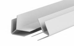 Угол наружный для панелей 8мм 3,0м ˮИдеал Ламиниˮ, 001 Белый в строительных магазинах СтройГрад