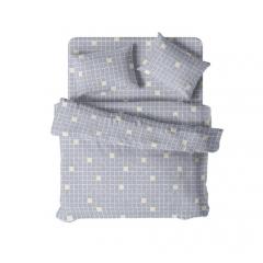 Комплект постельного белья ˮХорошо Домаˮ 2,0СП с наволочками 50/70 бязьТессера в строительных магазинах СтройГрад