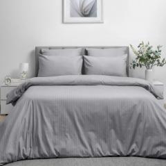 КПБ ˮВолшебная Ночьˮ 2,0СП с наволочками 50/70 Страйп-дизайн Gray Cloud в строительных магазинах СтройГрад