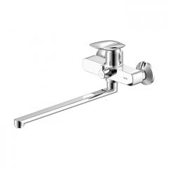 Смеситель IDDIS, Stone, для ванны, с длинным изливом, без душевых аксессуаров, STOSB00i10WA в строительных магазинах СтройГрад