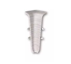 Угол внутренний для плинтуса ˮДеконикаˮ 70мм Ясень серый (2 штуки во флоупак) в строительных магазинах СтройГрад