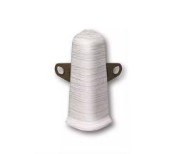 Угол наружный для плинтуса ˮДеконикаˮ 70мм с крепежом Ясень серый (2 штуки во флоупак) в строительных магазинах СтройГрад