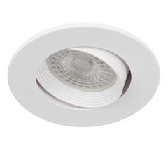 Светильник встраиваемый декоративный ЭРА KL92 WH под лампу MR16 GU5.3 белый пластиковый в строительных магазинах СтройГрад