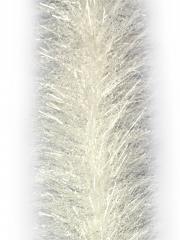 Мишура Праздничная 125мм х 2м белая (12) в строительных магазинах СтройГрад