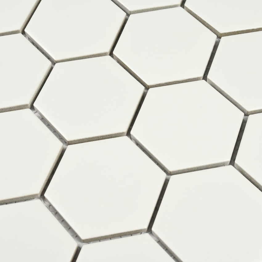 Плитка Мозаика Bonaparte, 281*325*6, Nakama white в строительных магазинах СтройГрад