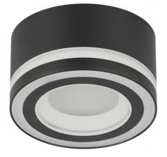 Светильник встраиваемый ЭРА DK113 BK под лампу GX53 черный в строительных магазинах СтройГрад