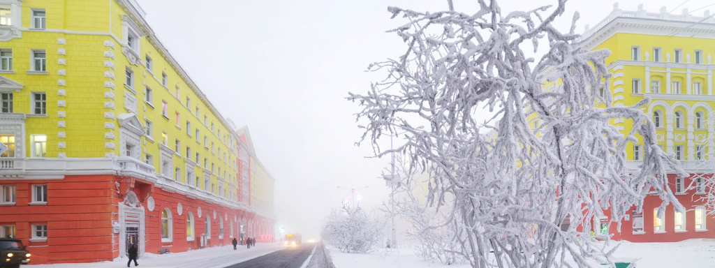 Норильская зима