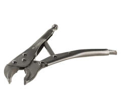 Клещи зажимные КОБАЛЬТ 250 мм, полукруглые губки, максимальный захват 35 мм, подвес (647-291) в строительных магазинах СтройГрад