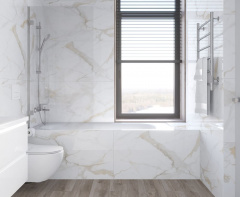 Oriental белый (Calacatta), керамогранит, 420х420х9мм, Cersanit OE4R052 /9/432/1,58кв.м. в строительных магазинах СтройГрад