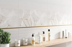 Ivory Metallic бордюр золотистый 5х750мм, Cersanit A15952 /50/ в строительных магазинах СтройГрад