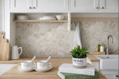 Плитка Мозаика Bonaparte, 256*295.5*6.5, Agate Grey в строительных магазинах СтройГрад