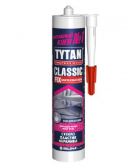 Клей монтажный универсальный Classic Fix Professional бесцветный 310мл Tytan в строительных магазинах СтройГрад