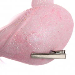 Фигурка новогодняя ˮКоролевская птицаˮ 33 см, розовый в строительных магазинах СтройГрад