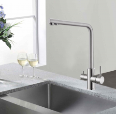 Смеситель для кухни под фильтр из нержавеющей стали EKO, EKO05-151 в строительных магазинах СтройГрад