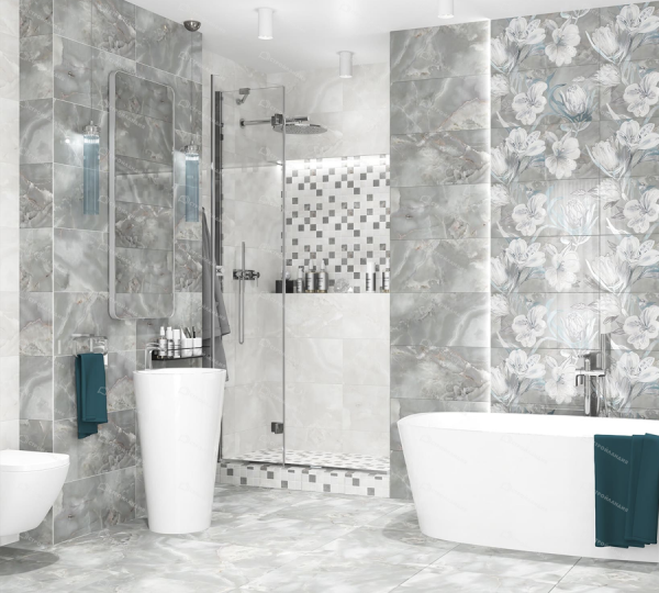 Opale Grey, плитка для стен, 315х630*8,5мм, Azori /9/1,79кв.м. в строительных магазинах СтройГрад