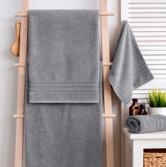 Полотенце махровое Хорошо Дома МХ40 30/50 Верона Графит /бордюр V 31 в строительных магазинах СтройГрад
