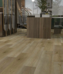 Ламинат водостойкий SPC Floorwood Quantum 0,5 4V (1220х228х5 мм) c подложкой Дуб Майерс в строительных магазинах СтройГрад