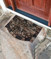 Коврик придверный флок. 58х88см Линкольн в строительных магазинах СтройГрад