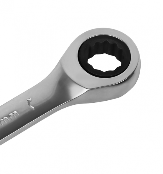 Ключ комбинированный трещоточный КОБАЛЬТ 13 мм Cr-V (1 шт.) подвес (642-531) в строительных магазинах СтройГрад