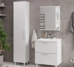 Шкаф зеркальный Twing 60 в строительных магазинах СтройГрад