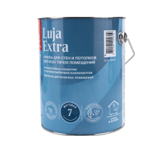 Краска экстра-стойкая LUJA EXTRA A мат 2,7л в строительных магазинах СтройГрад