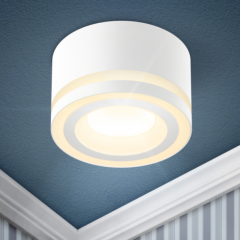 Светильник встраиваемый ЭРА DK113 WH под лампу GX53 белый в строительных магазинах СтройГрад