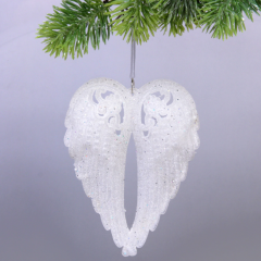 Подвеска ˮАнгельские крылышкиˮ 11*15 см, Белый в строительных магазинах СтройГрад