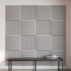 Панель Стеновая Акустическая МДФ Stella Comfort Standart Белый 600х600х9 мм в строительных магазинах СтройГрад