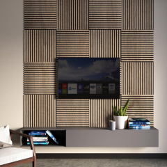 Панель Стеновая Акустическая МДФ Stella Comfort Standart Дуб Сонома 600х600х9 мм в строительных магазинах СтройГрад